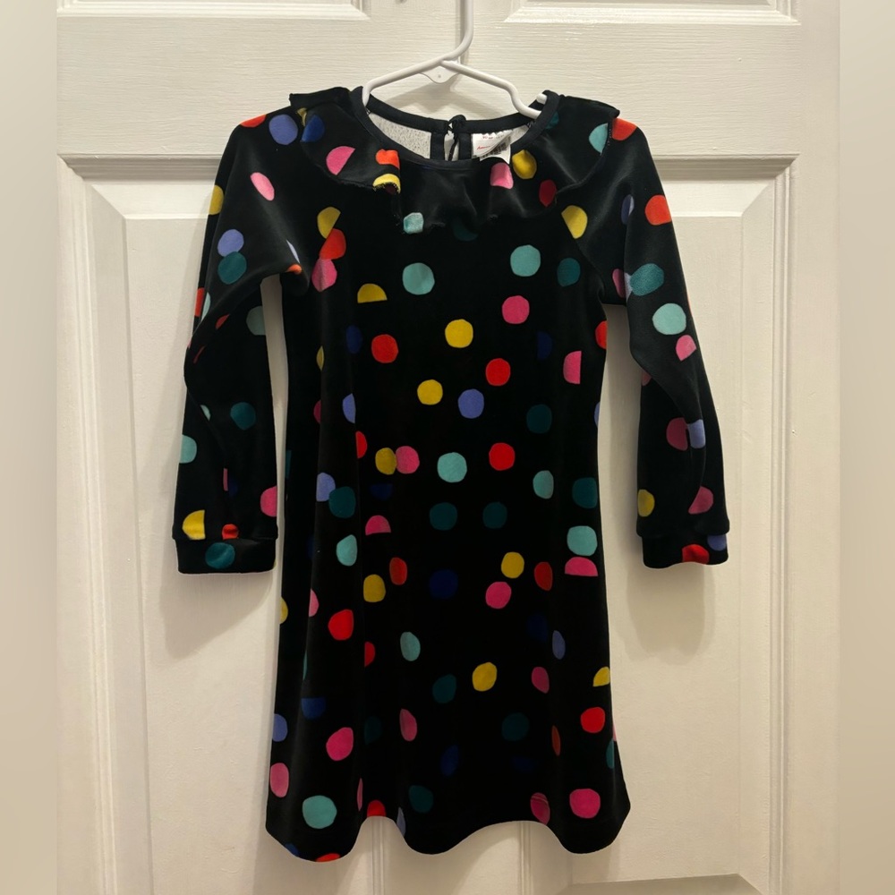 Hanna Anderson Baby Velour Party Dress
